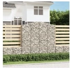 Image de Schanskorven 3 st gewelfd 200x30x200/220 cm ijzer3145536