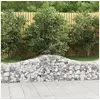 Image de 6x Paniers à Gabions Arqués Cages à Gabions Arquées Murs de Gabion Barrières de Jardin Terrasse Extérieur 3145581