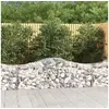 Image de 9x Paniers à Gabions Arqués Cages à Gabions Arquées Murs de Gabion Barrières de Jardin Terrasse Extérieur 3145605