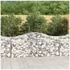 Image de 15x Paniers à Gabions Arqués Cages à Gabions Arquées Murs de Gabion Barrières de Jardin Terrasse Extérieur 3145632
