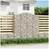 Image de Schanskorven 6 st gewelfd 200x50x220/240 cm ijzer3145770
