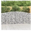Image de 3x Paniers à Gabions Arqués Cages à Gabions Arquées Murs de Gabion Barrières de Jardin Terrasse Extérieur 3145827
