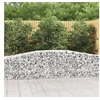 Image de 4x Paniers à Gabions Arqués Cages à Gabions Arquées Murs de Gabion Barrières de Jardin Terrasse Extérieur 3145932