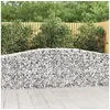 Image de Schanskorven 6 st gewelfd 400x50x80/100 cm gegalvaniseerd ijzer3145947