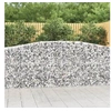Image de 2x Paniers à Gabions Arqués Cages à Gabions Arquées Murs de Gabion Barrières de Jardin Terrasse Extérieur 3145956