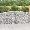 Image de 8x Paniers à Gabions Arqués Cages à Gabions Arquées Murs de Gabion Barrières de Jardin Terrasse Extérieur 3145962