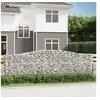 Image de 7x Paniers à Gabions Arqués Cages à Gabions Arquées Murs de Gabion Barrières de Jardin Terrasse Extérieur 3145974