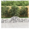 Image de Schanskorven 6 st gewelfd 200x30x40/60 cm gegalvaniseerd ijzer3146051