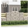 Image de Schanskorven 10 st gewelfd 200x50x120/140 cm ijzer3146349