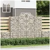 Image de Schanskorven 12 st gewelfd 200x50x160/180 cm ijzer3146393