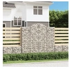 Image de Schanskorven 8 st gewelfd 200x50x180/200 cm ijzer3146410