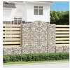 Image de Schanskorven 8 st gewelfd 200x50x200/220 cm ijzer3146431
