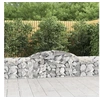 Image de Schanskorven 8 st gewelfd 300x30x60/80 cm gegalvaniseerd ijzer3146491