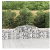 Image de Schanskorven 12 st gewelfd 300x30x60/80 cm gegalvaniseerd ijzer3146495
