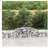 Image de Schanskorven 3 st gewelfd 300x50x40/60 cm gegalvaniseerd ijzer3146648