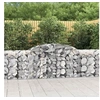 Image de Schanskorven 2 st gewelfd 300x50x80/100 cm gegalvaniseerd ijzer3146683