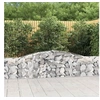 Image de Schanskorven 9 st gewelfd 400x30x60/80 cm ijzer3146847