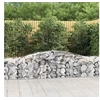 Image de Schanskorven 15 st gewelfd 400x50x60/80 cm gegalvaniseerd ijzer3146979