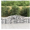 Image de Schanskorven 25 st gewelfd 400x50x60/80 cm gegalvaniseerd ijzer3146981