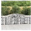 Image de 15x Paniers à Gabions Arqués Cages à Gabions Arquées Murs de Gabion Barrières de Jardin Terrasse Extérieur 3146992