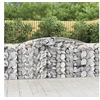 Image de Schanskorven 2 st gewelfd 400x50x100/120 cm ijzer3146996