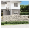 Image de Schanskorven 7 st gewelfd 400x50x120/140 cm ijzer3147014