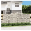 Image de Schanskorven 2 st gewelfd 400x50x160/180 cm ijzer3147035