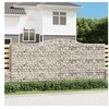 Image de Schanskorven 2 st gewelfd 400x50x180/200 cm ijzer3147048