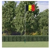 Image de Vlag met vlaggenmast België 6,23 m aluminium3147087