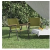 Image de Chaises de camping lot de 2 Vert 54x55x78 cm Tissu Oxford