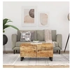 Image de Table basse 80x50x40 cm Bois de manguier solide et d ingénierie
