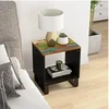 Image de Table basse 40x31x46 cm Bois de récupération et d'ingénierie350642