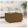 Image de Table basse Marron miel 60x50x35 cm Bois massif de pin813418