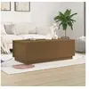 Image de Table basse Marron miel 100x50x35 cm Bois massif de pin813423