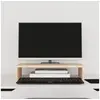 Image de Support pour moniteur 50x27x10 cm Bois de pin solide 813944