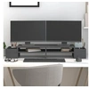 Image de Support de moniteur Gris 100x27,5x15 cm Bois de pin solide 813971
