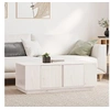 Image de Table basse Blanc 110x50x40 cm Bois massif de pin814430