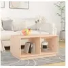 Image de Table basse 80x50x40 cm Bois massif de pin