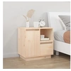 Image de Table de chevet 50x34x50 cm Bois de pin massif