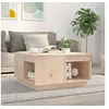 Image de Table basse 60x61x32,5 cm Bois massif de pin814529
