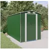 Image de Abri de jardin Vert 192x357x223 cm Acier galvanisé 3147429