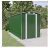 Image de 3147430 Abri de jardin Vert 192x440x223 cm Acier galvanisé