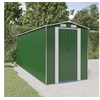 Image de 3147431 Abri de jardin Vert 192x523x223 cm Acier galvanisé
