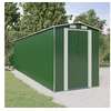 Image de 3147433 Abri de jardin Vert 192x689x223 cm Acier galvanisé