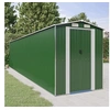 Image de 3147435 Abri de jardin Vert 192x855x223 cm Acier galvanisé