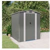 Image de 3147438 Abri de jardin Gris clair 192x191x223 cm Acier galvanisé