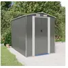 Image de 3147439 Abri de jardin Gris clair 192x274x223 cm Acier galvanisé