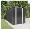 Image de 3147451 Abri de jardin Anthracite 192x357x223 cm Acier galvanisé