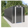 Image de Abri de jardin Anthracite 192x689x223 cm Acier galvanisé 3147455