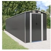 Image de Abri de jardin Anthracite 192x855x223 cm Acier galvanisé 3147457